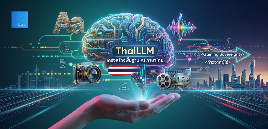 ThaiLLM คือ “โครงสร้างพื้นฐาน AI ภาษาไทย” ที่พาประเทศไทยก้าวจากผู้ใช้เทคโนโลยี ไปสู่ผู้สร้างเทคโนโลยีอย่างจริงจัง