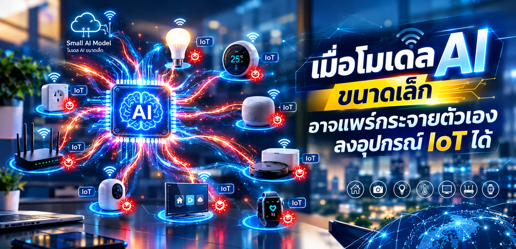 Anthropic เตือนว่า AI โมเดลขนาดเล็กอาจมีความสามารถแพร่กระจายตัวเองไปยังอุปกรณ์อัจฉริยะที่มีระบบรักษาความปลอดภัย