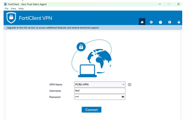 เข้าสู่ระบบ VPN