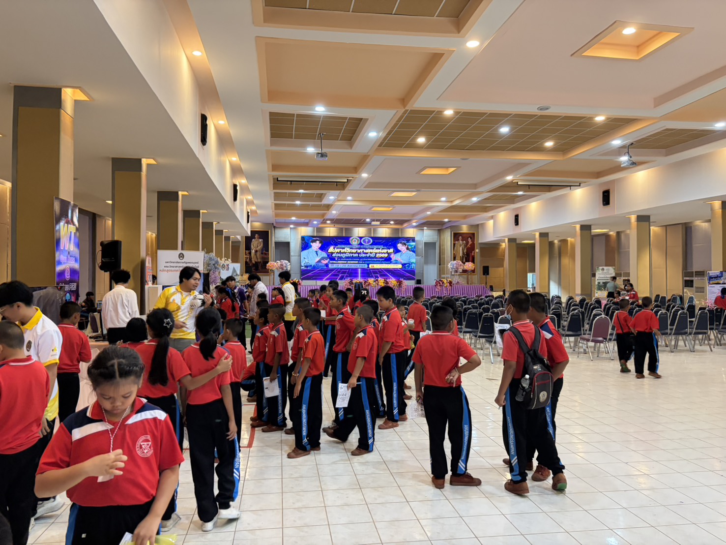 บรรยากาศกิจกรรมเปิดบ้านวิชาการ PCRU 3
