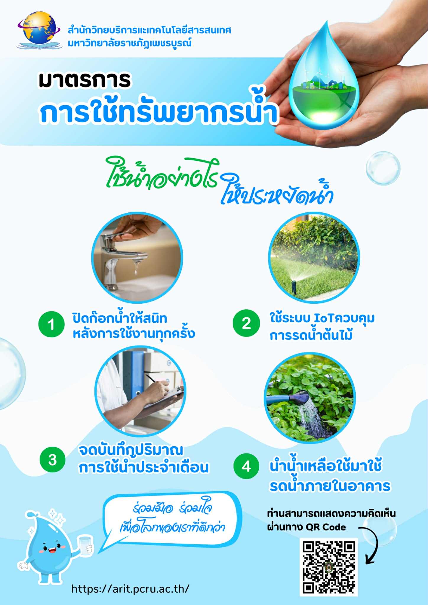 มาตรการ การใช้ทรัพยากรน้ำ​