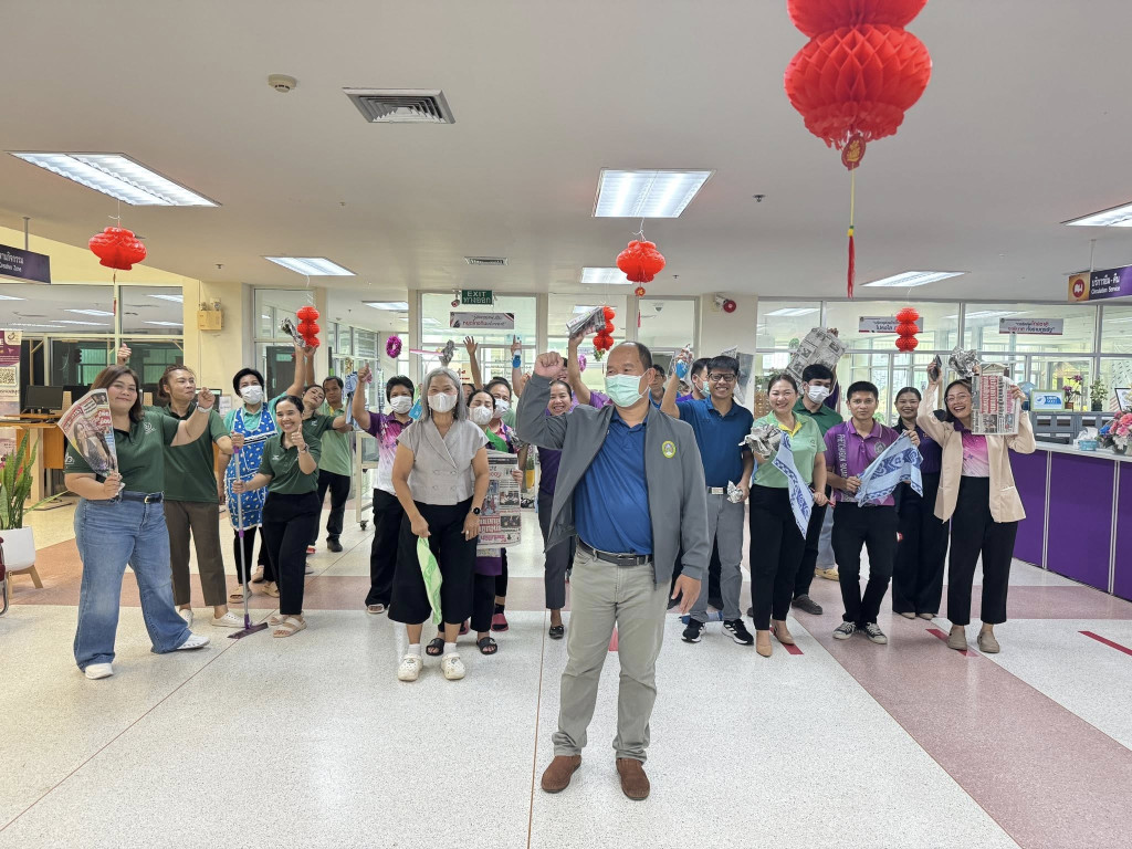 สำนักวิทยบริการฯ จัดกิจกรรม 5ส เพื่อสร้างความเป็นระเบียบและส่งเสริมวัฒนธรรมองค์กร