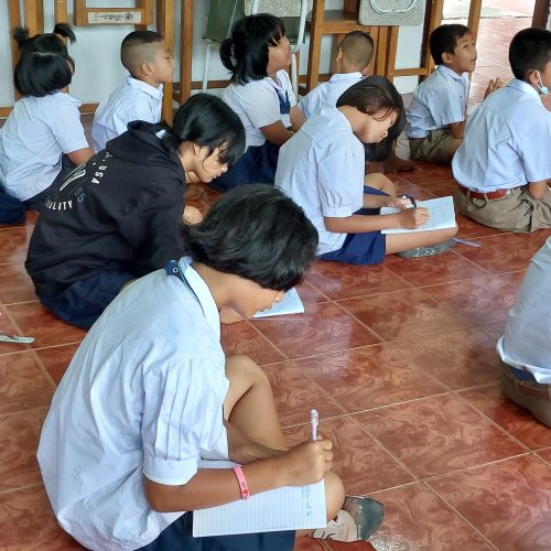 การคัดแยกขยะโดยใช้หลัก 3Rs ในโรงเรียนตำรวจตะเวนชายแดน (14)