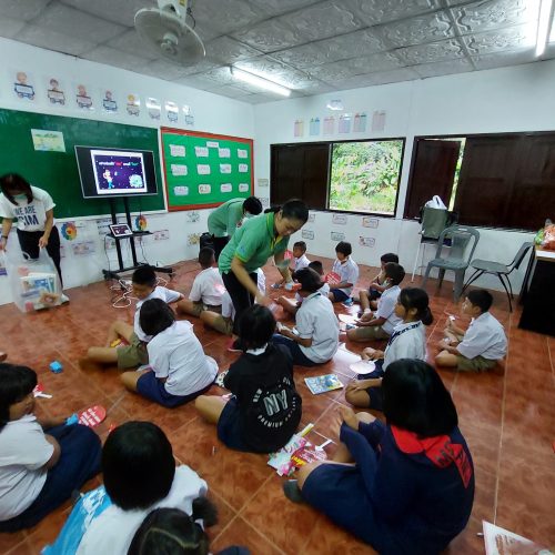 การคัดแยกขยะโดยใช้หลัก 3Rs ในโรงเรียนตำรวจตะเวนชายแดน (7)