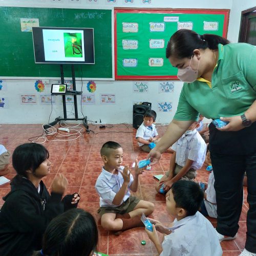 การคัดแยกขยะโดยใช้หลัก 3Rs ในโรงเรียนตำรวจตะเวนชายแดน (9)