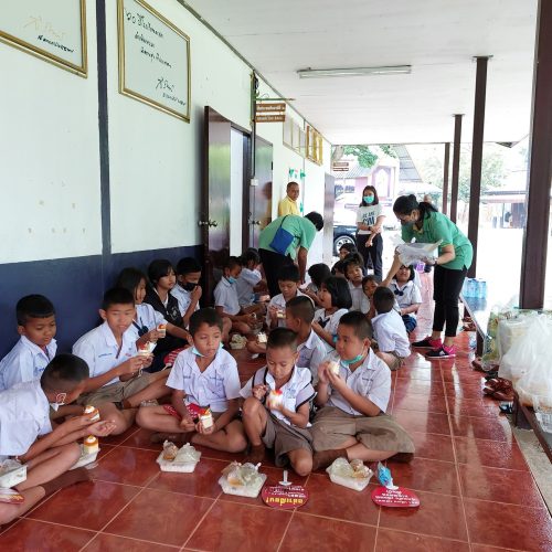 การคัดแยกขยะโดยใช้หลัก 3Rs ในโรงเรียนตำรวจตะเวนชายแดน